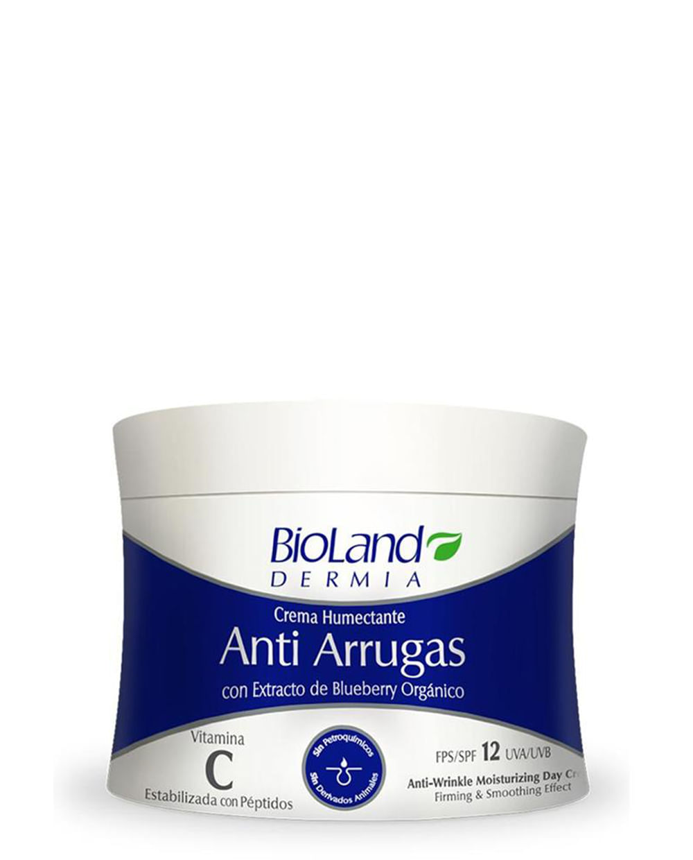 Crema Anti Arrugas con Extracto de Blueberry Orgánico 150ml