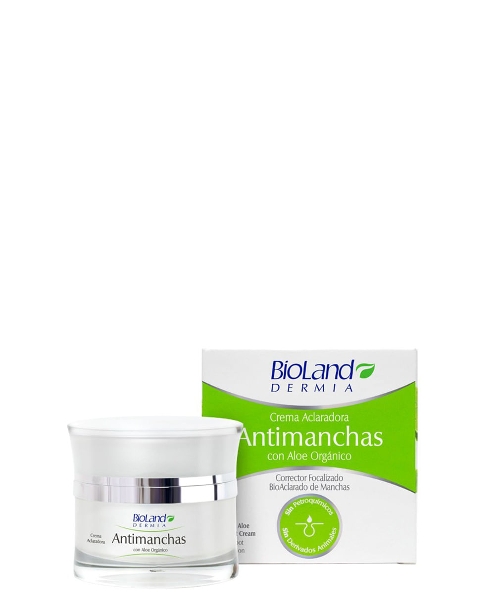 Crema Aclaradora Antimanchas con Aloe Orgánico 50ml
