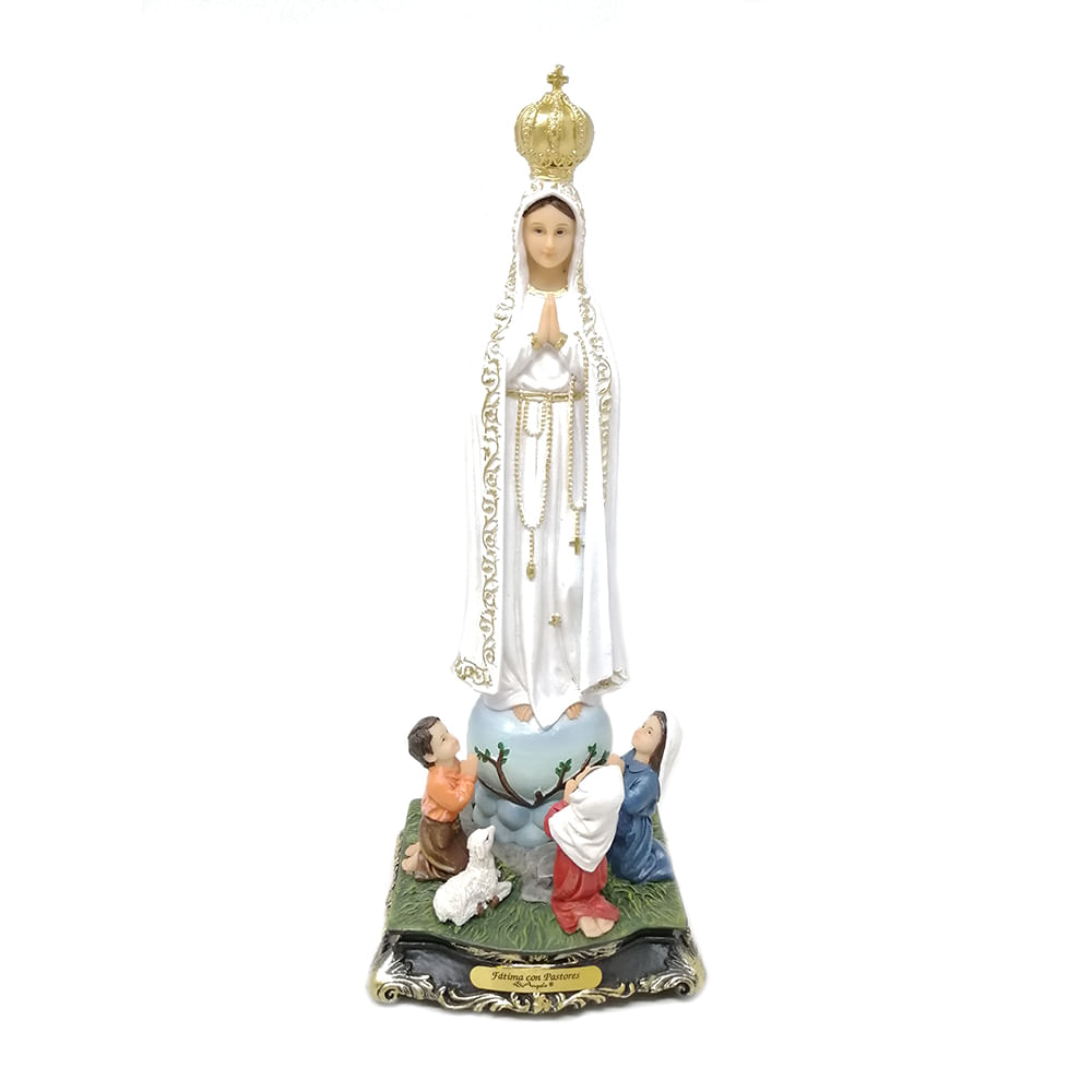 Figura Virgen de Fátima 12"