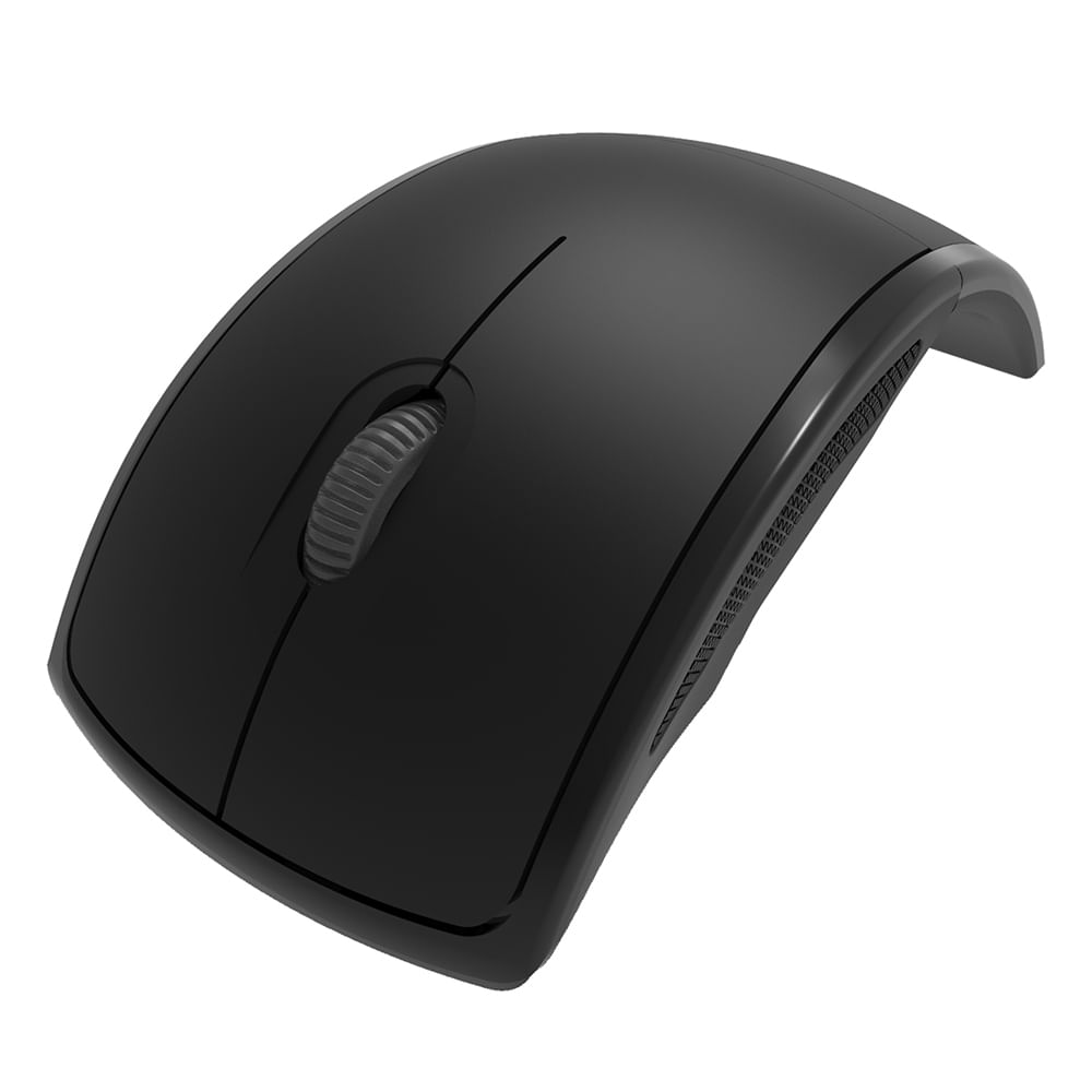 Mouse plegable wireless negro