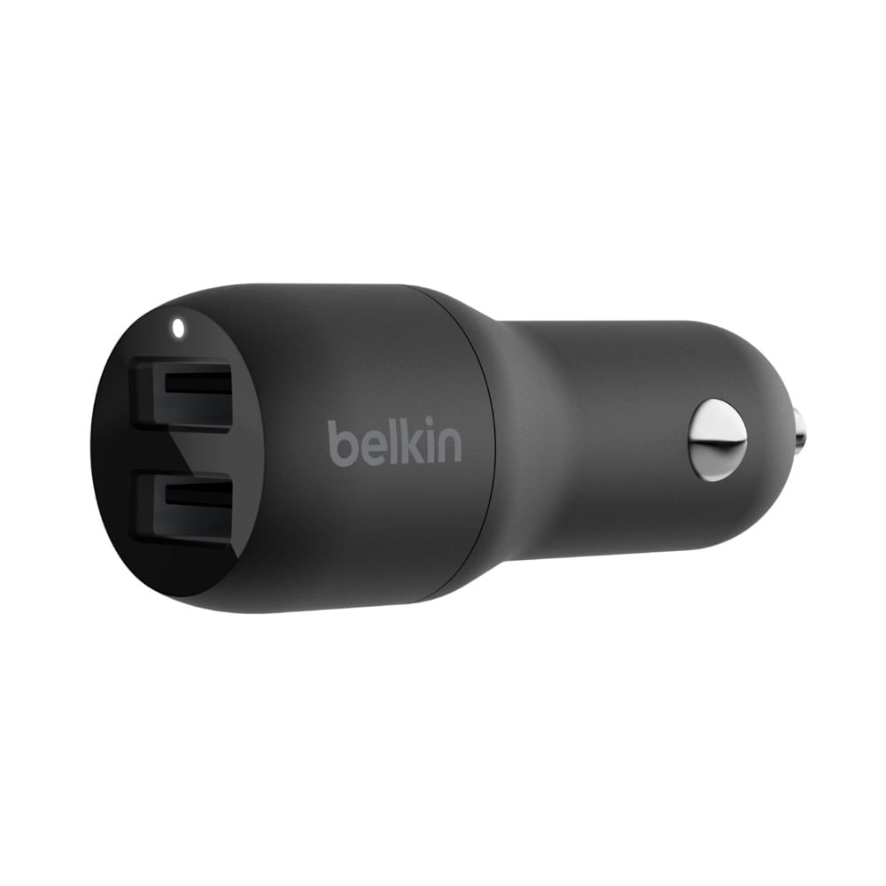 Cargador de carro Belkin Boost Charge 2 x USB-A 24 Watts