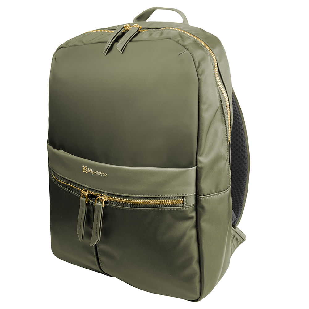 Mochila Klip Xtreme para laptop 15.6” verde
