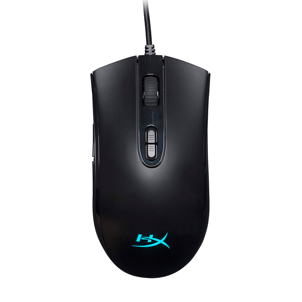 Mouse óptico para juegos Pulsefire Core con iluminación RGB HyperX