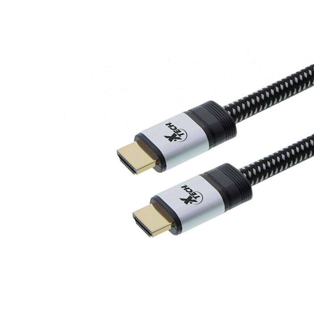 Cable trenzado HDMI macho a HDMI macho de alta velocidad