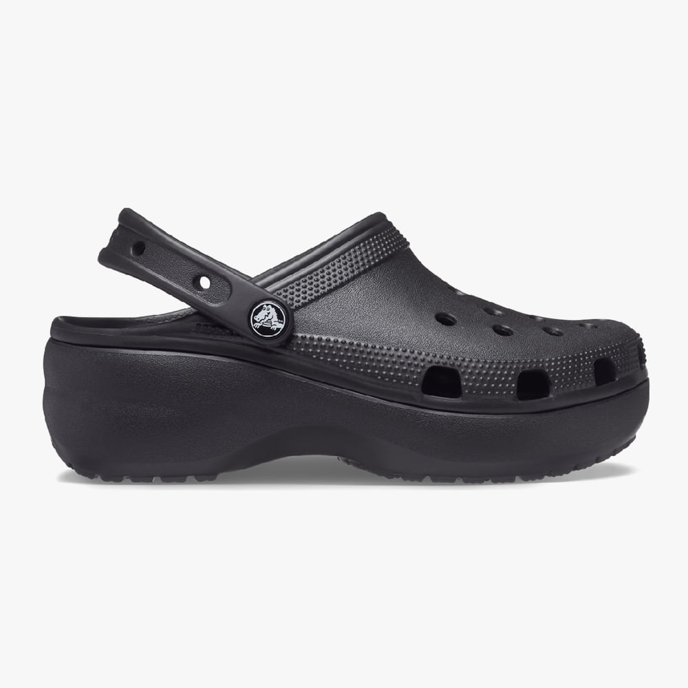 Zapato casual Crocs negro para mujer