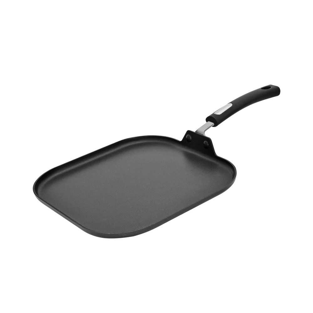 Plancha cuadrada de aluminio 28 cm