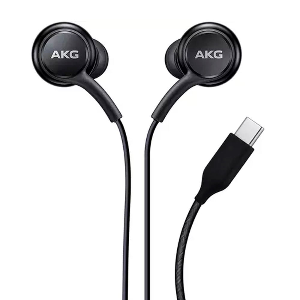 Audífonos in ear con cable usb-c negros