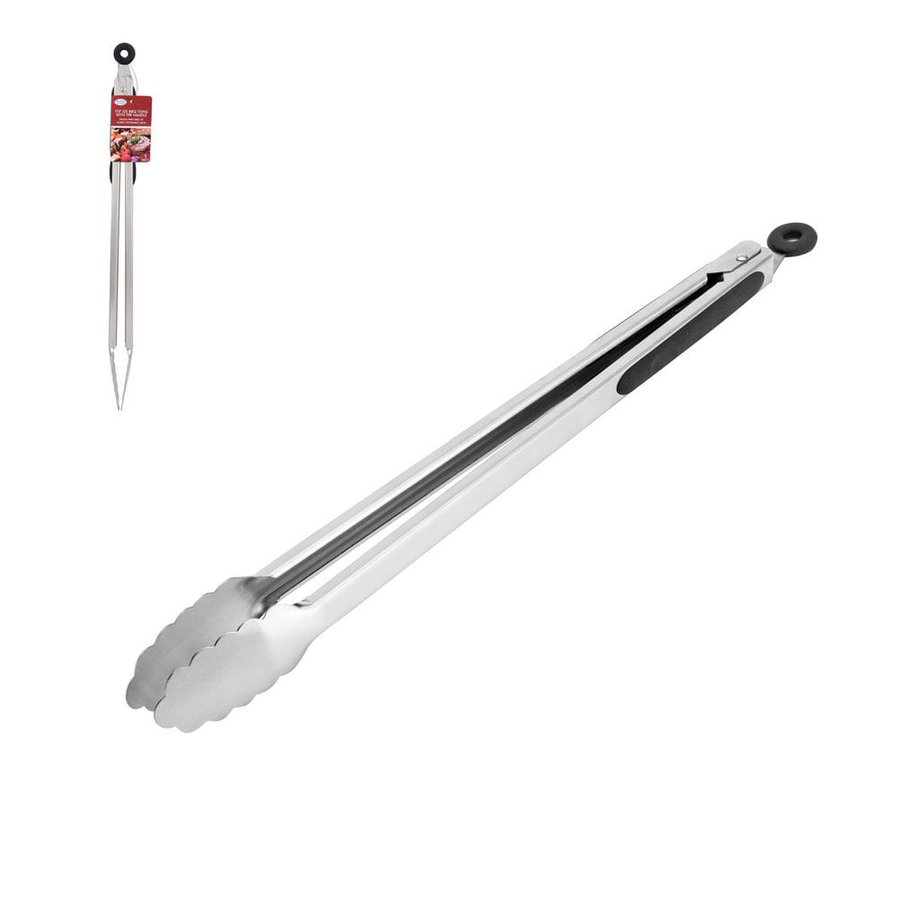 Pinza para barbacoa acero inoxidable 17.5 pulgadas