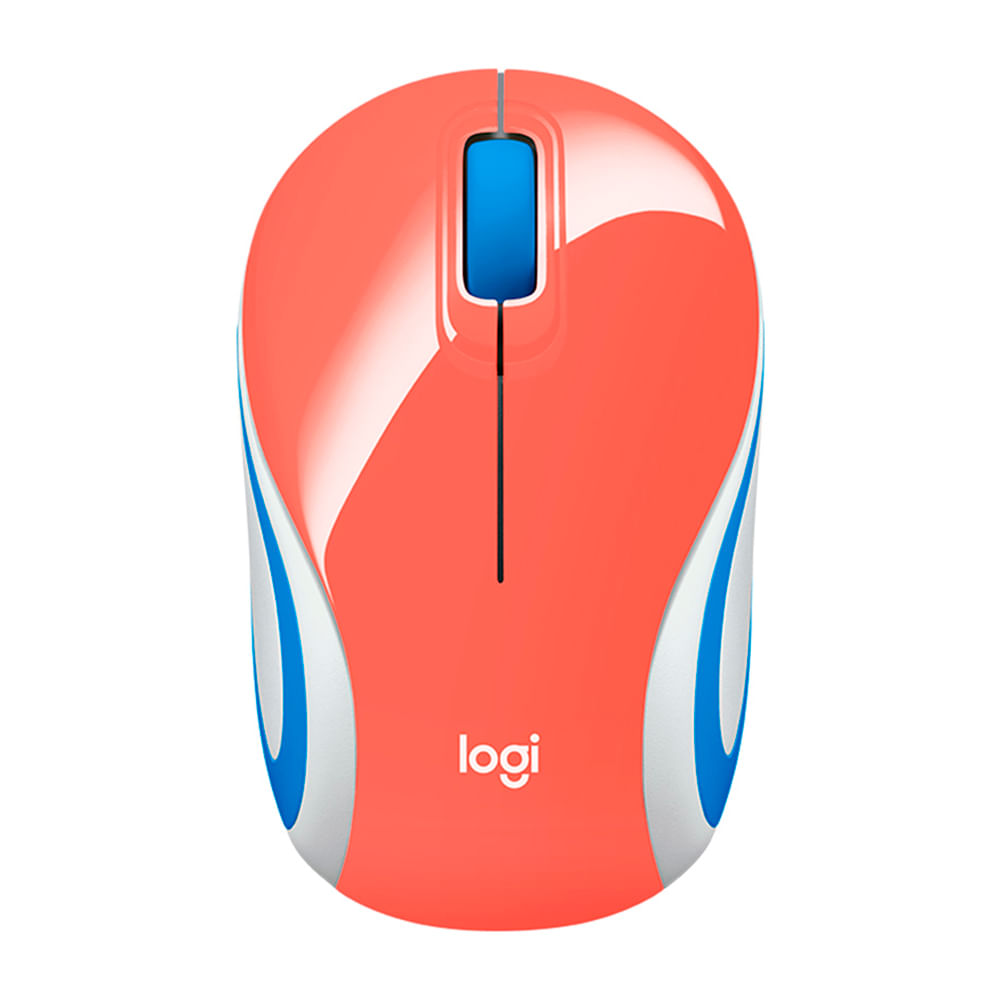 Mouse inalámbrico m187 coral