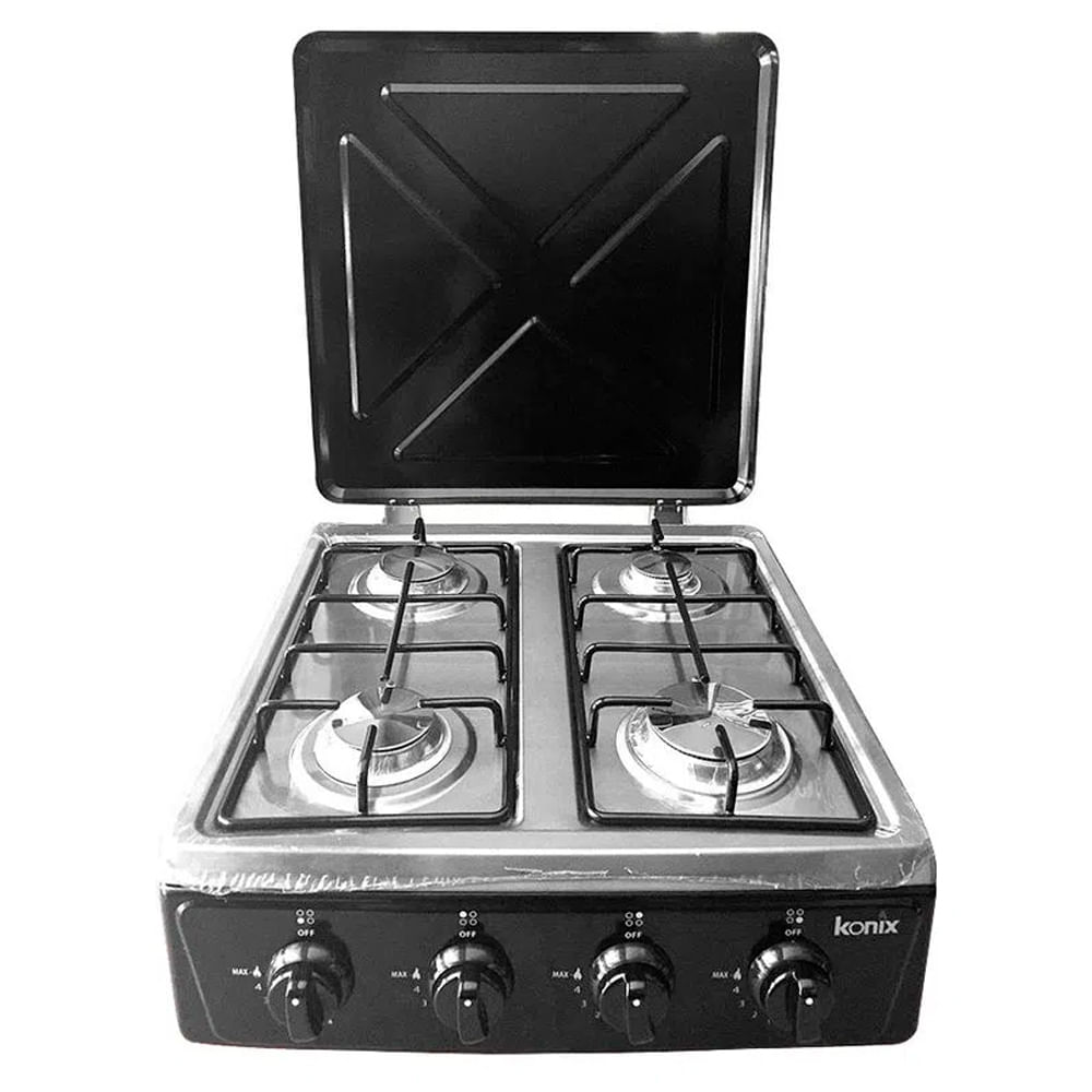 Cocina de mesa 4 quemadores a gas 72 cm (30") KGC401 Konix
