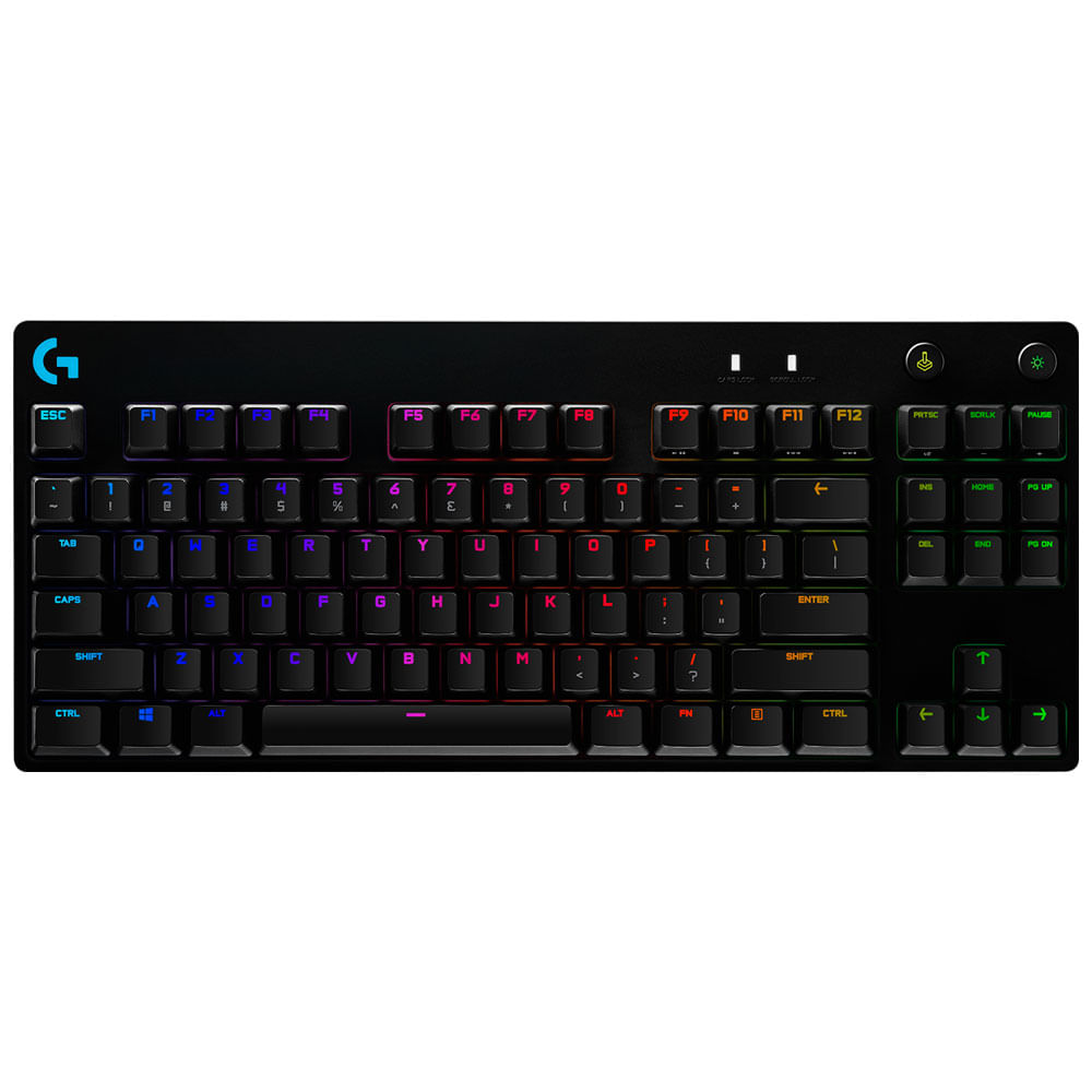 Teclado mecánico para juegos g pro - clicky azul