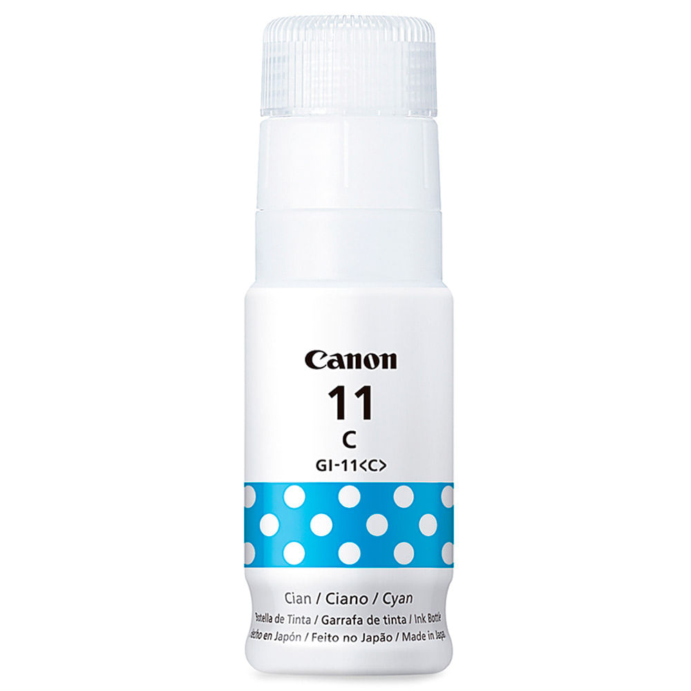 Tinta canon gi-11c cyan g2160 g3160 70ml