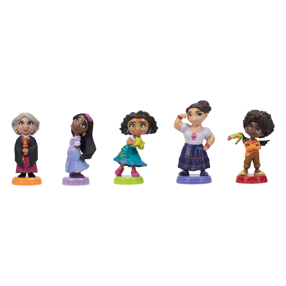 Set figuras familia madrigal 7.62 x 12.7 cm
