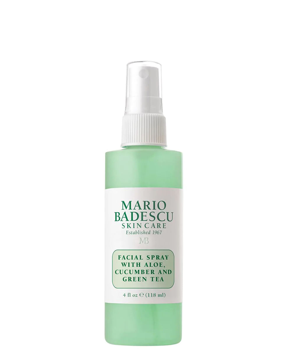 Facial Spray With Aloe, Cucumber & Green Tea