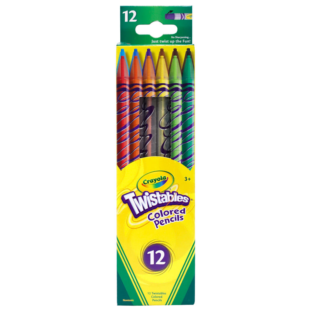 Lápiz de color 12 twistables