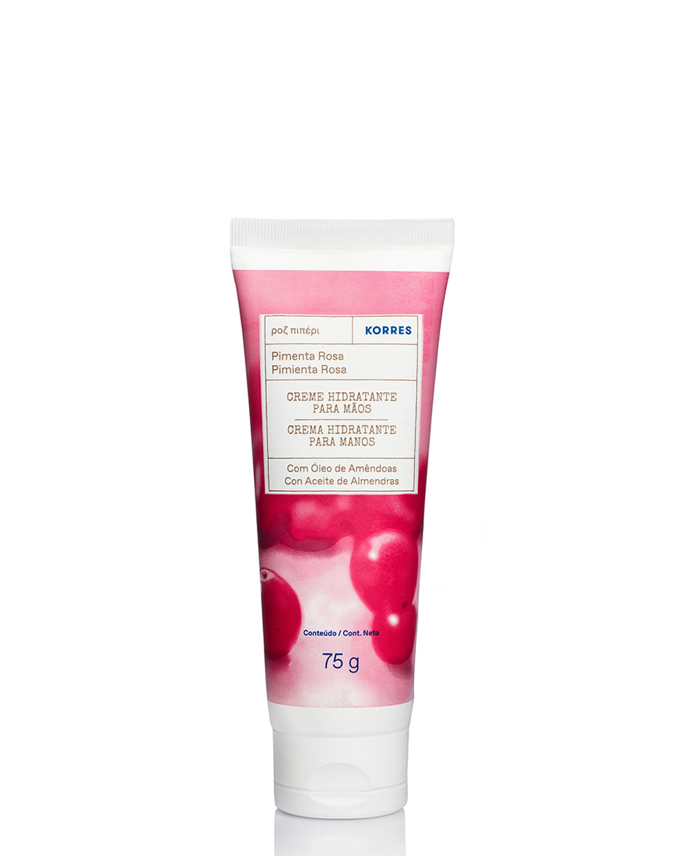 Crema de manos Pimienta Rosa 75g