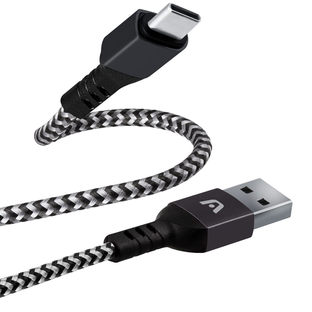 Cable tipo c a usb  1.8m/6ft - negro (1.80 m)