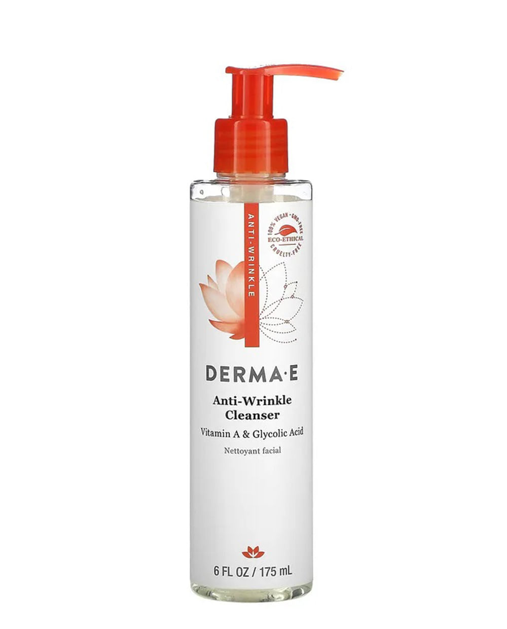 Derma E Vitamin A Glycolic Cleanser 175ml