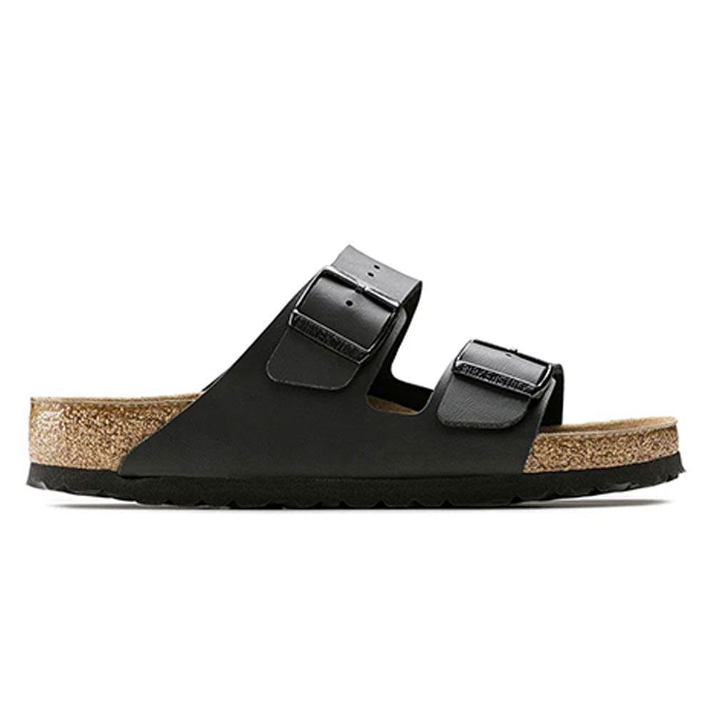 Sandalia casual Birkenstock color negro para mujer