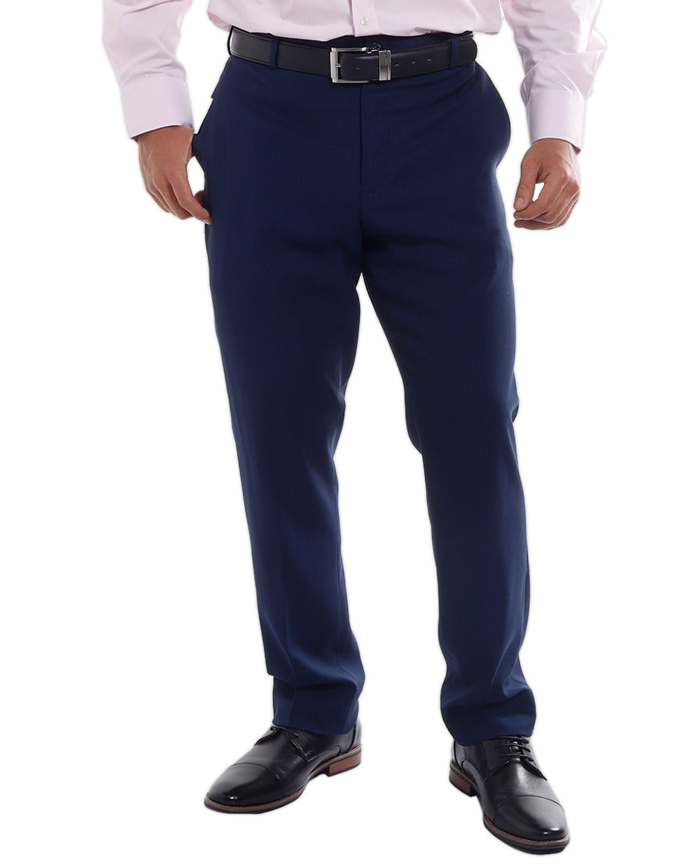 Pantalón slim para caballero navy