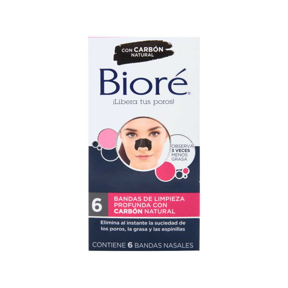 Bandas de Limpieza Profunda con Carbón Natural