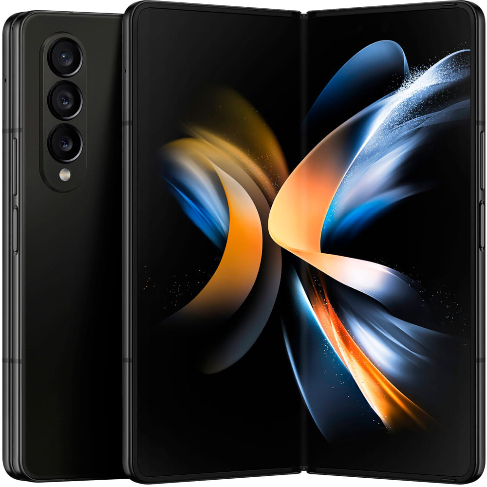 Celular Samsung Fold 4 SM-F936BZKJGTO 256 GB 8 GB RAM Pantalla 7.6" (19.30 cm) Snapdragon 8+ Gen 1 Diseño plegable Cámara Posterior 50 MP