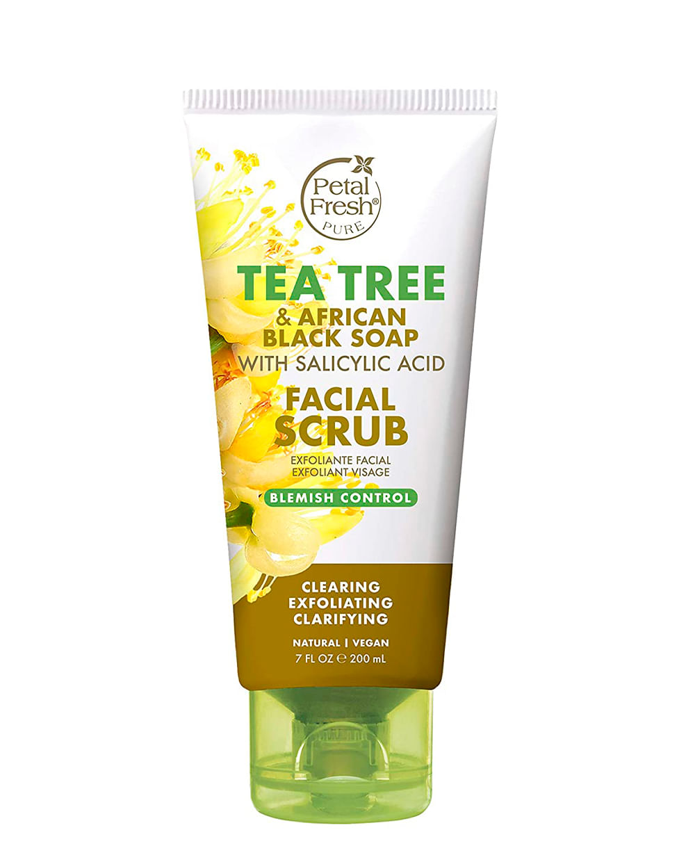 Exfoliante Facial Tea Tree & African Black Soap with Salicylic Acid 200ml