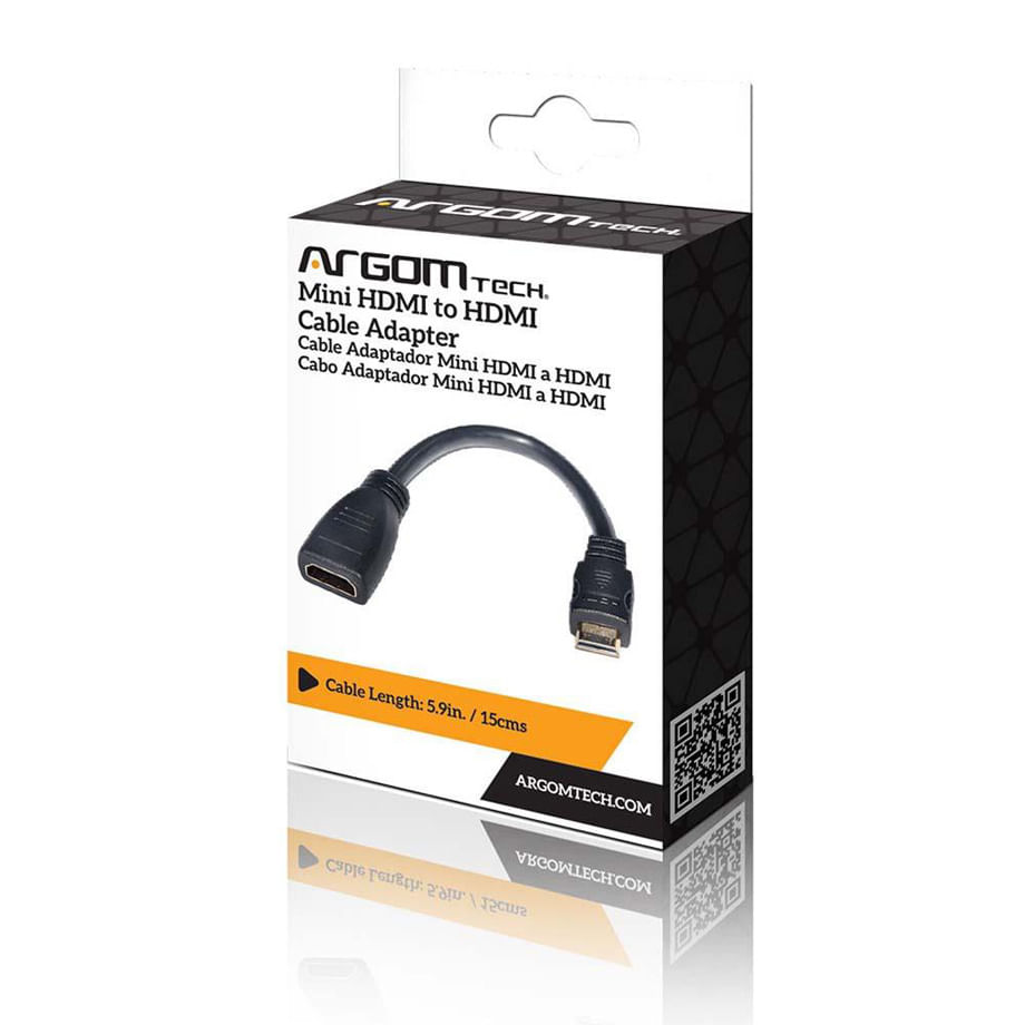 Adaptador mini HDMI a HDMI
