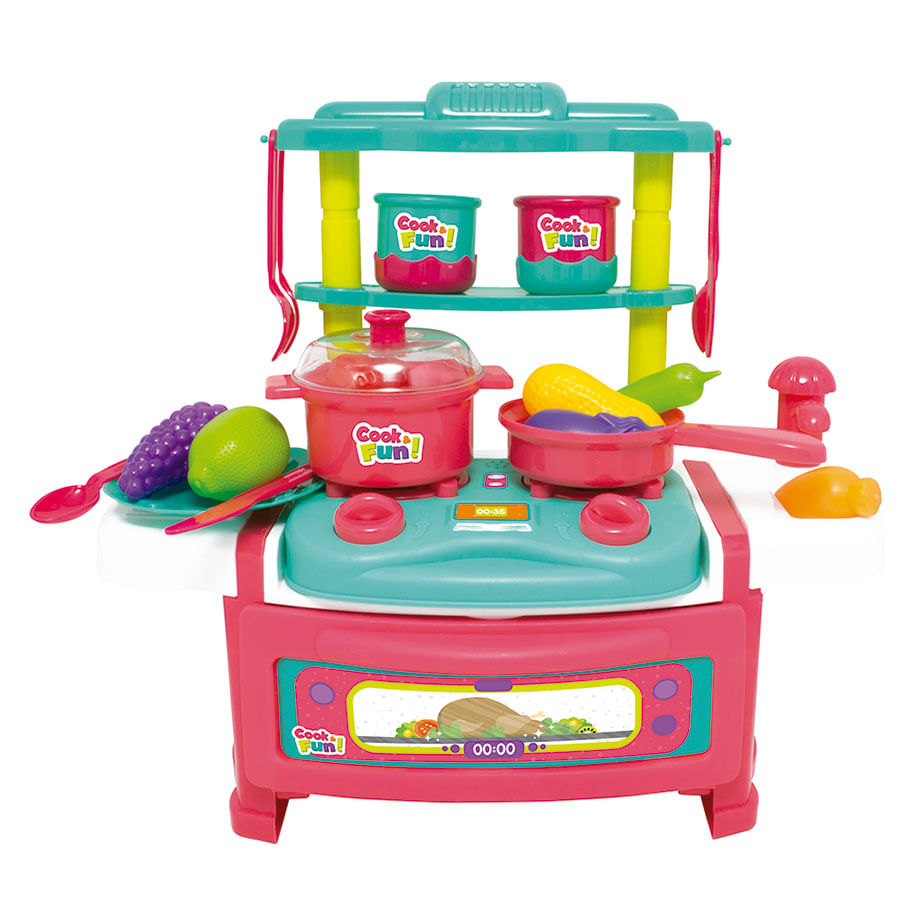 Cook & Fun Set Juego Cocina 39 Piezas C/Sonido