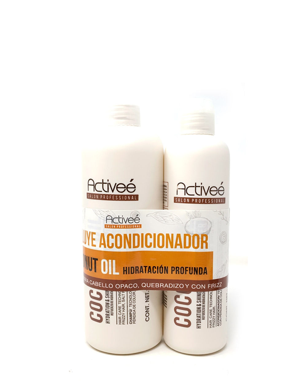Dúo Coconut Oil Shampoo + Acondionador DUO COCO SHAMPOO 27 ONZ. + ACONDICIONADOR 16 ONZ.