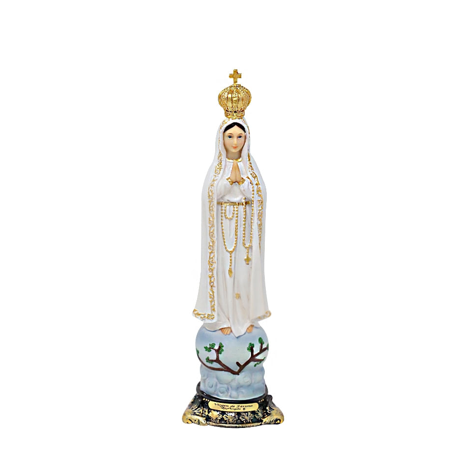 Figura virgen de Fátima 20 cm