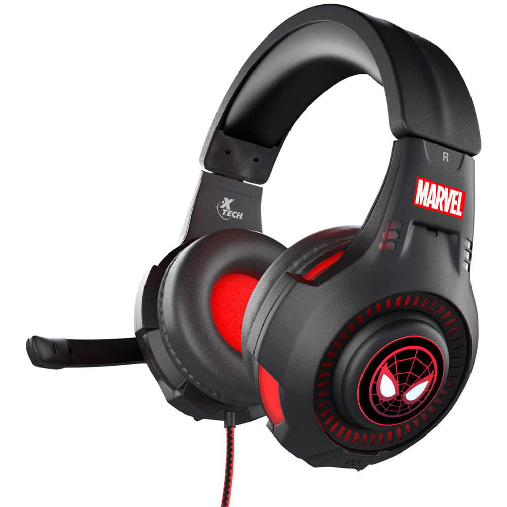 Audífono cableado on ear gaming edición Spider-Man