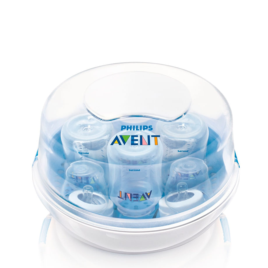 Esterilizador a vapor para microondas