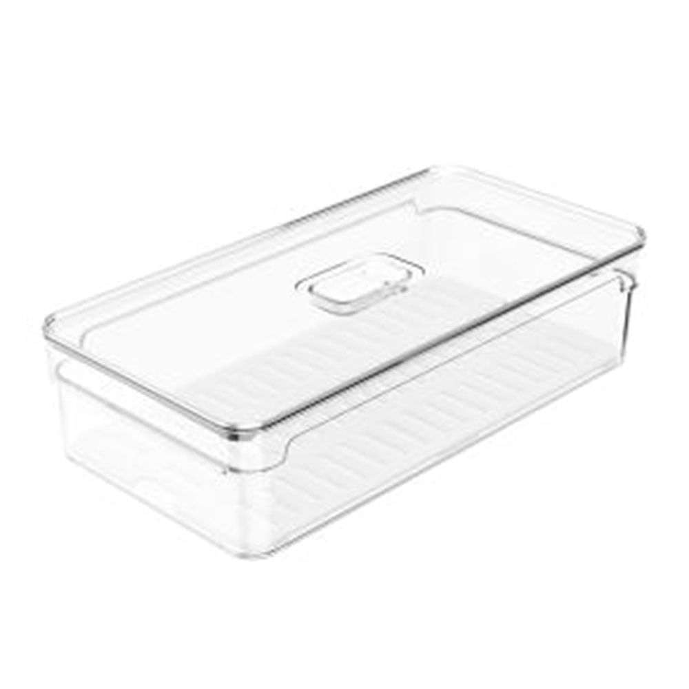 Organizador trasparente de plástico 30 x 15 x 7 cm