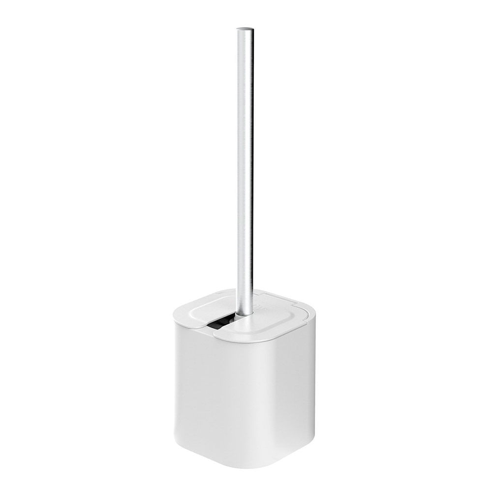 Cepillo blanco para inodoro