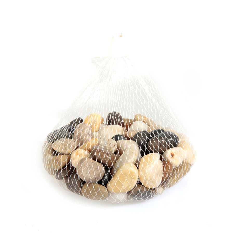 Piedras decorativas de río