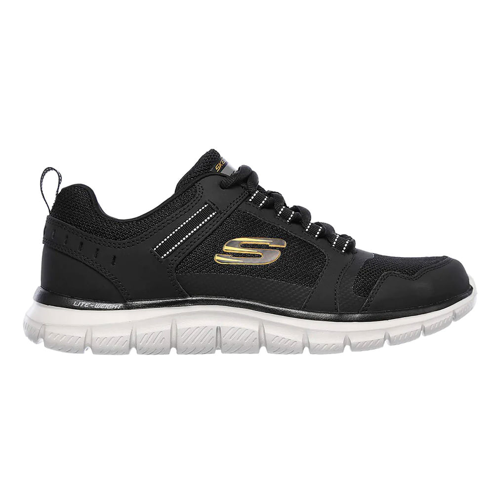 Zapato deportivo casual Skechers color negro para hombre