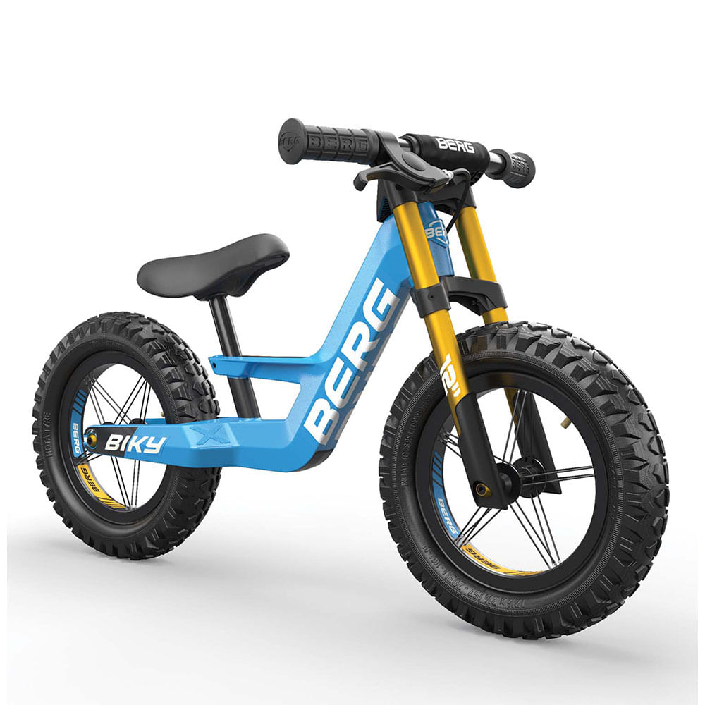 Bicicleta balance azul BERG con freno de mano