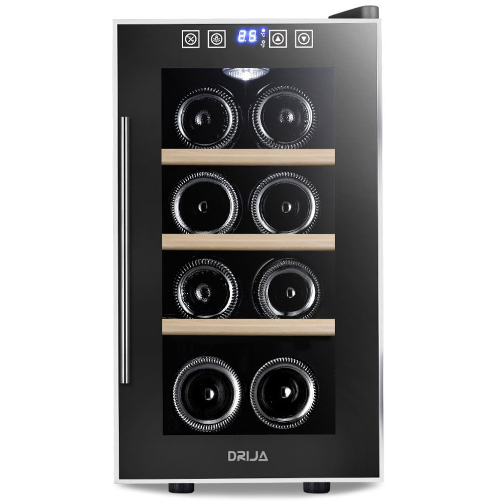 Vinera 8 botellas termoeléctrica ROSSO 8 Drija