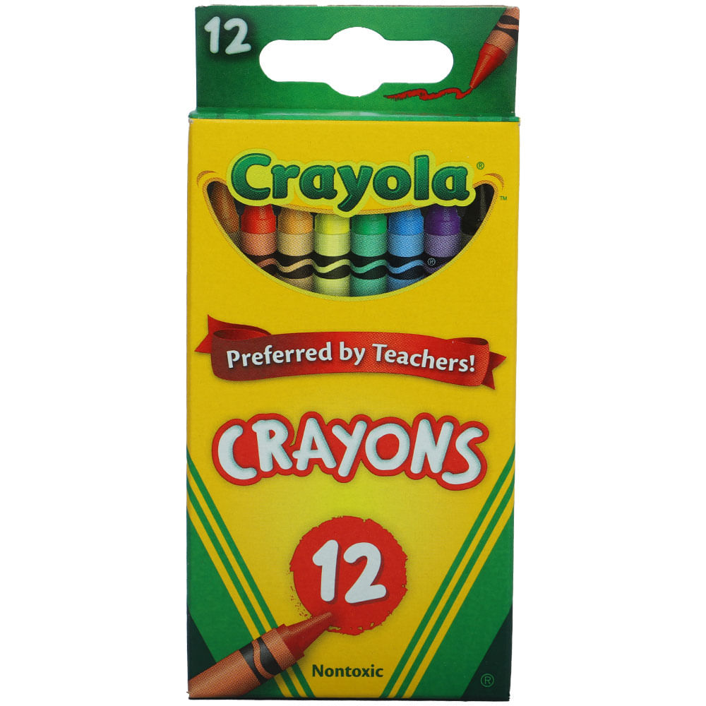 Crayones estándar 12 piezas