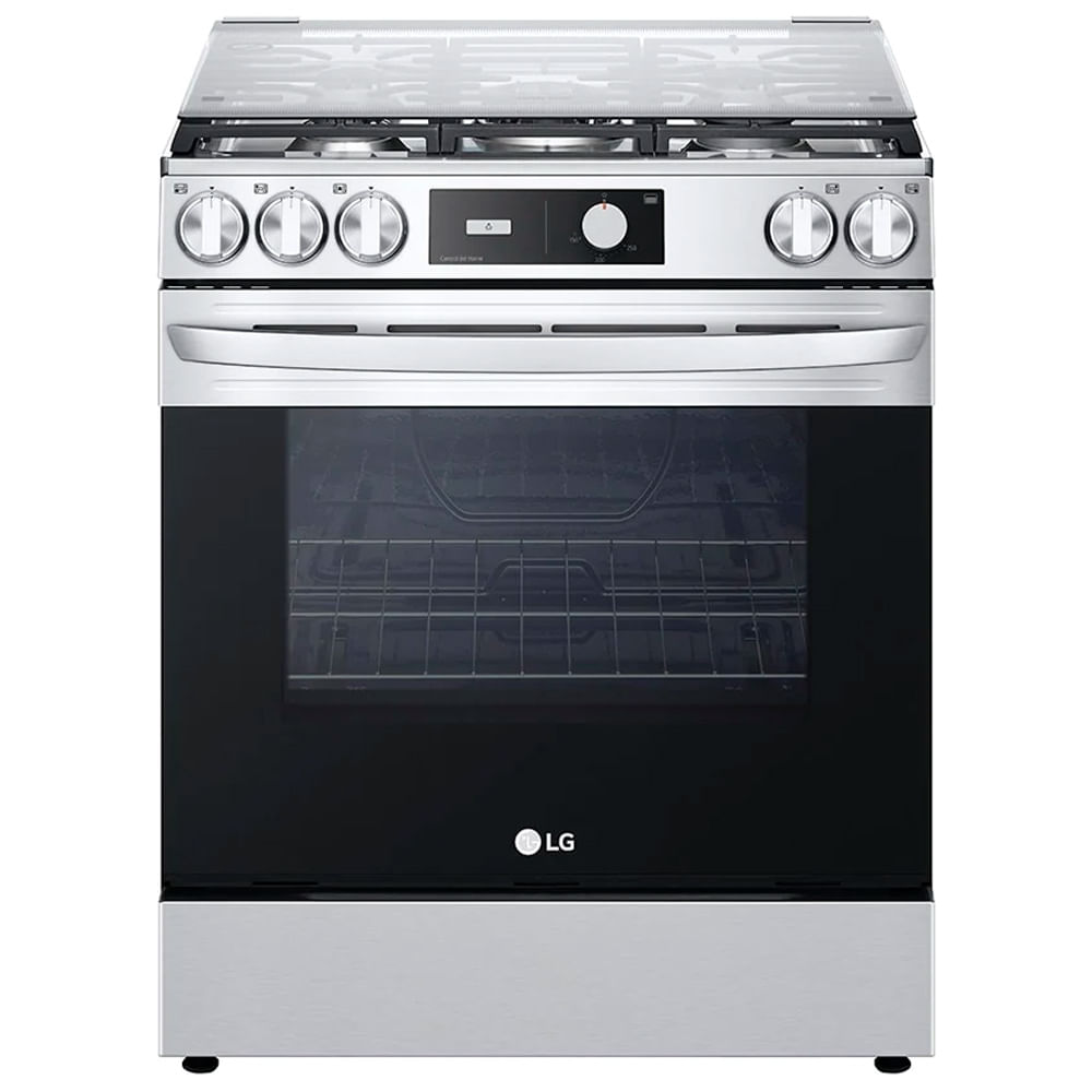 Cocina a gas LG 76 cm (30") triple llamaLRGL5841S