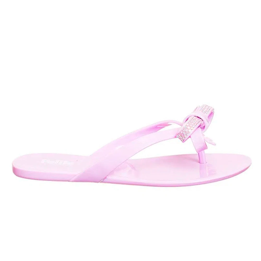 Sandalia casual Petite Jolie color morado para niña