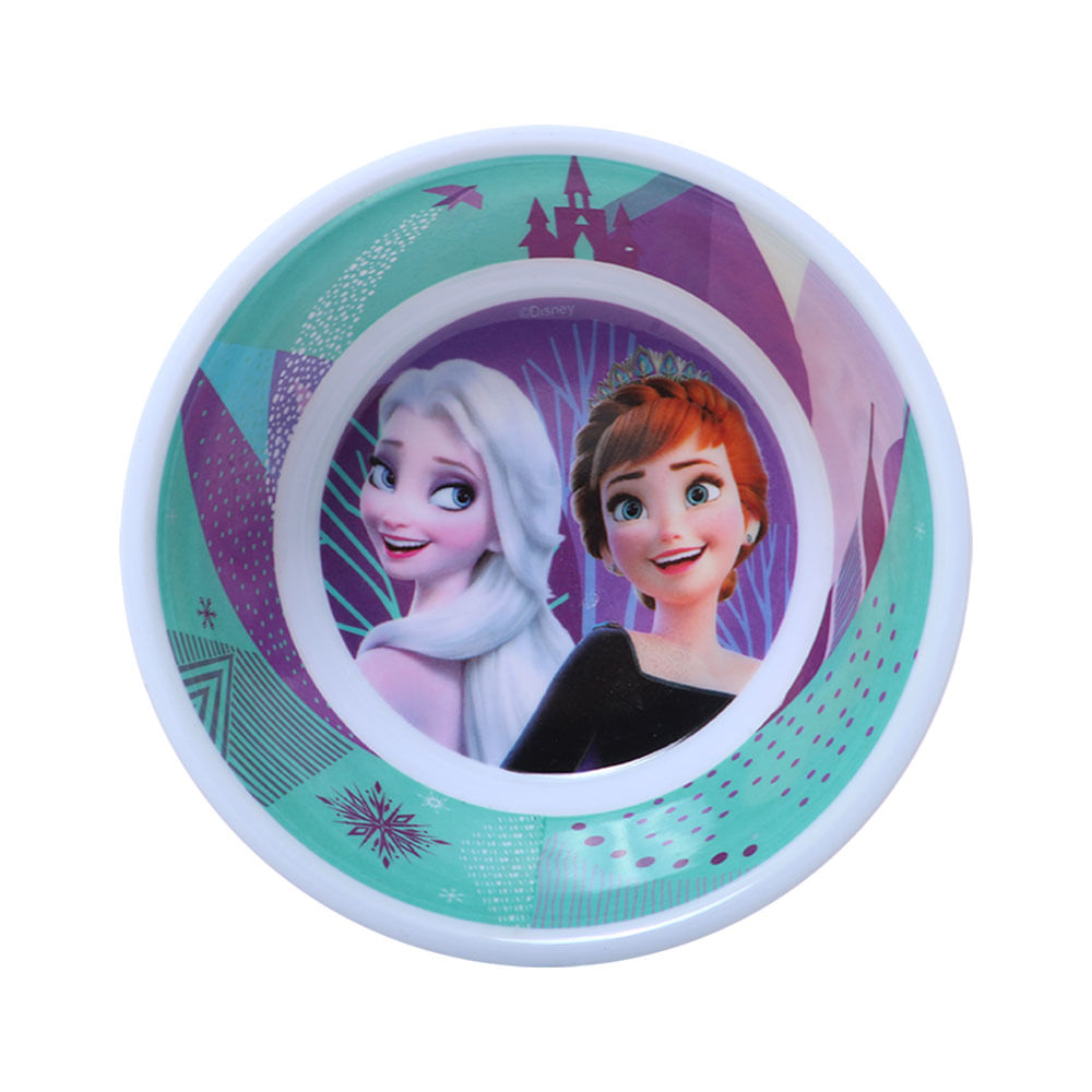 Plato hondo frozen de melamina