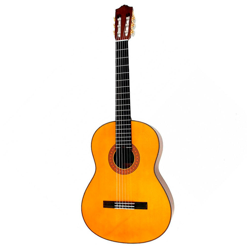 Guitarra acústica clásica natural