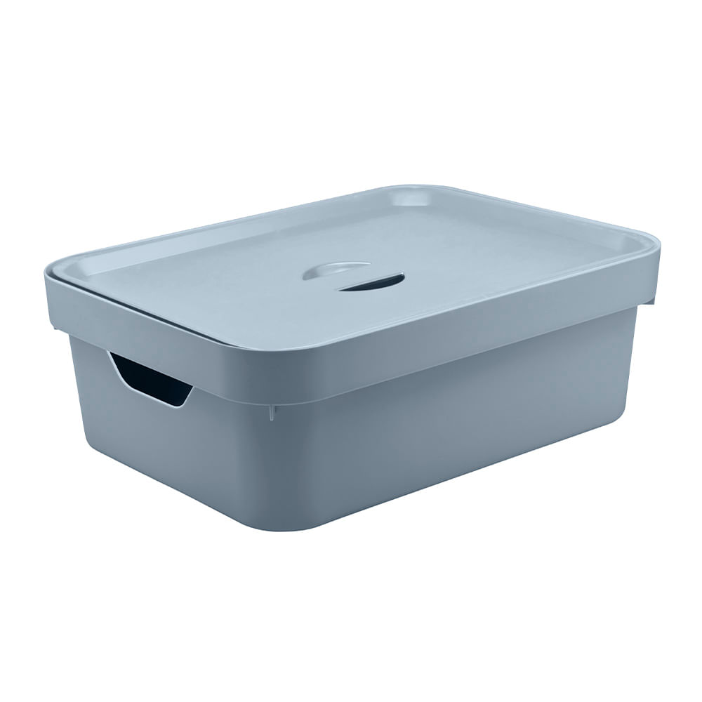 Caja organizadora con tapa 36.5x27.5x13 cm