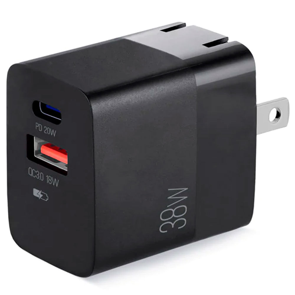 Volta p4 38w pro pd type-c + usb con cargador de pared con enchufe plegable