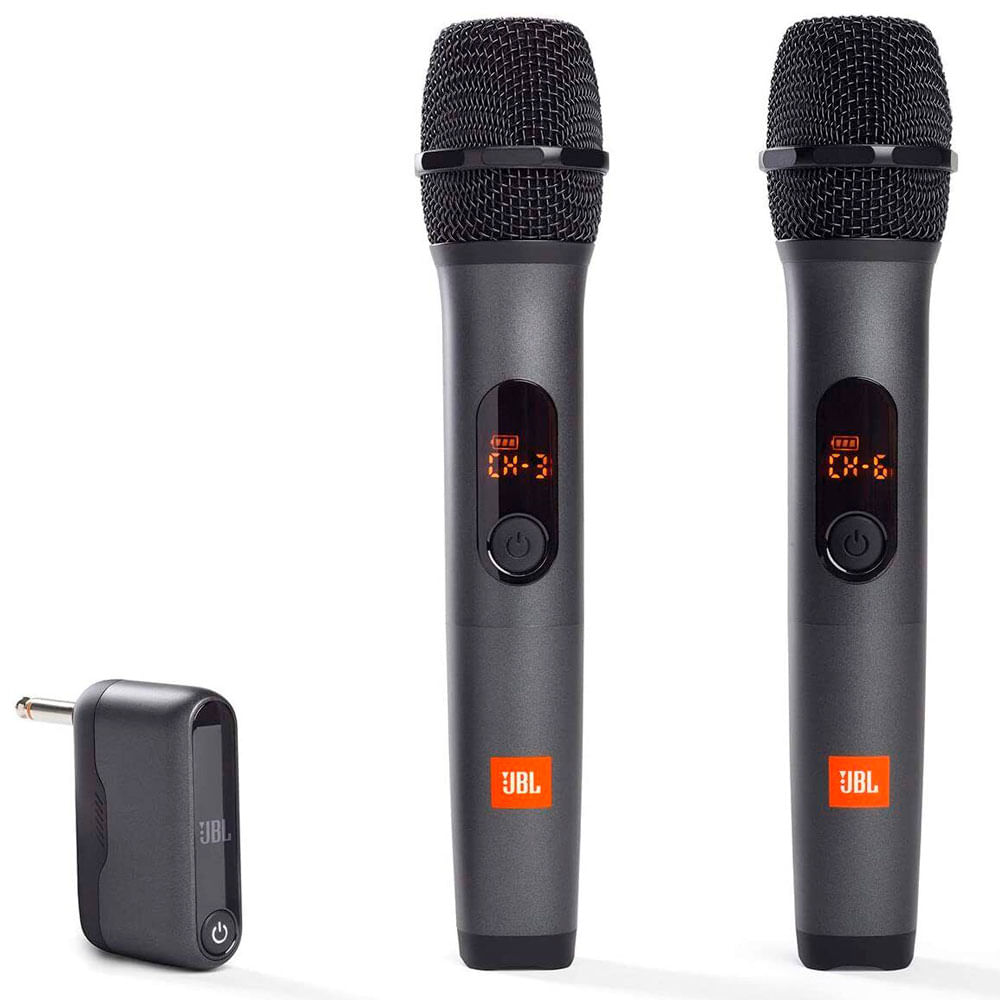 Set de 2 micrófonos inalámbricos JBL