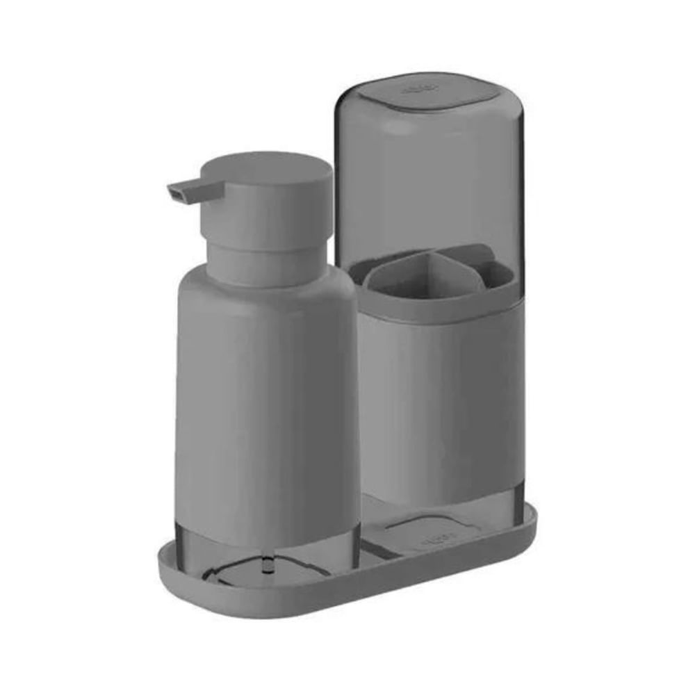 Set para baño dos piezas de plástico