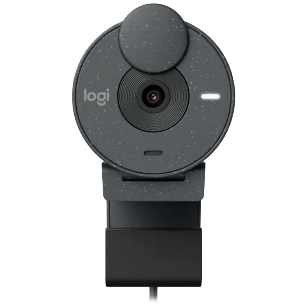 Webcam brio 300 fhd 1080 con micrófono negra
