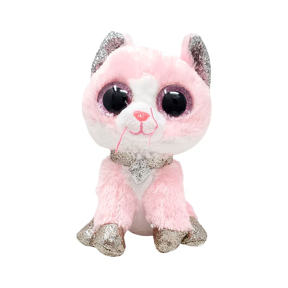 Ty beanie boos fiona gato rosado re